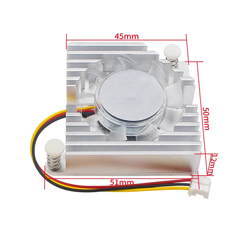 Вентилятор охлаждения типа &quotбанан Pi&quot радиатор из алюминиевого сплава