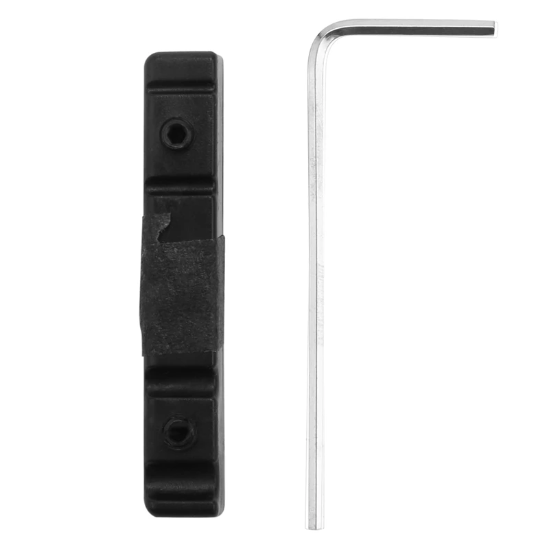 

Adjustable Pom Nut Slotted For 5 Strings Bass Guitar Replacement Parts Black