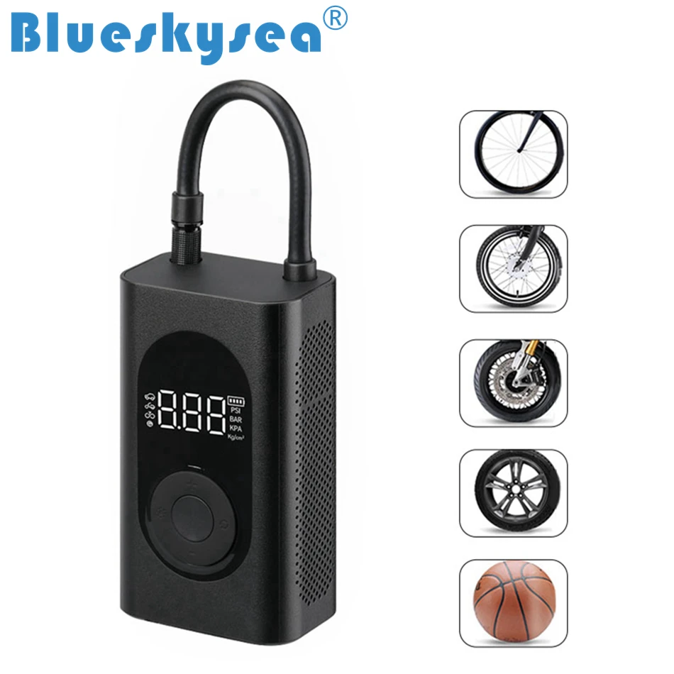 

Портативный воздушный компрессор для шин, 4000 мАч