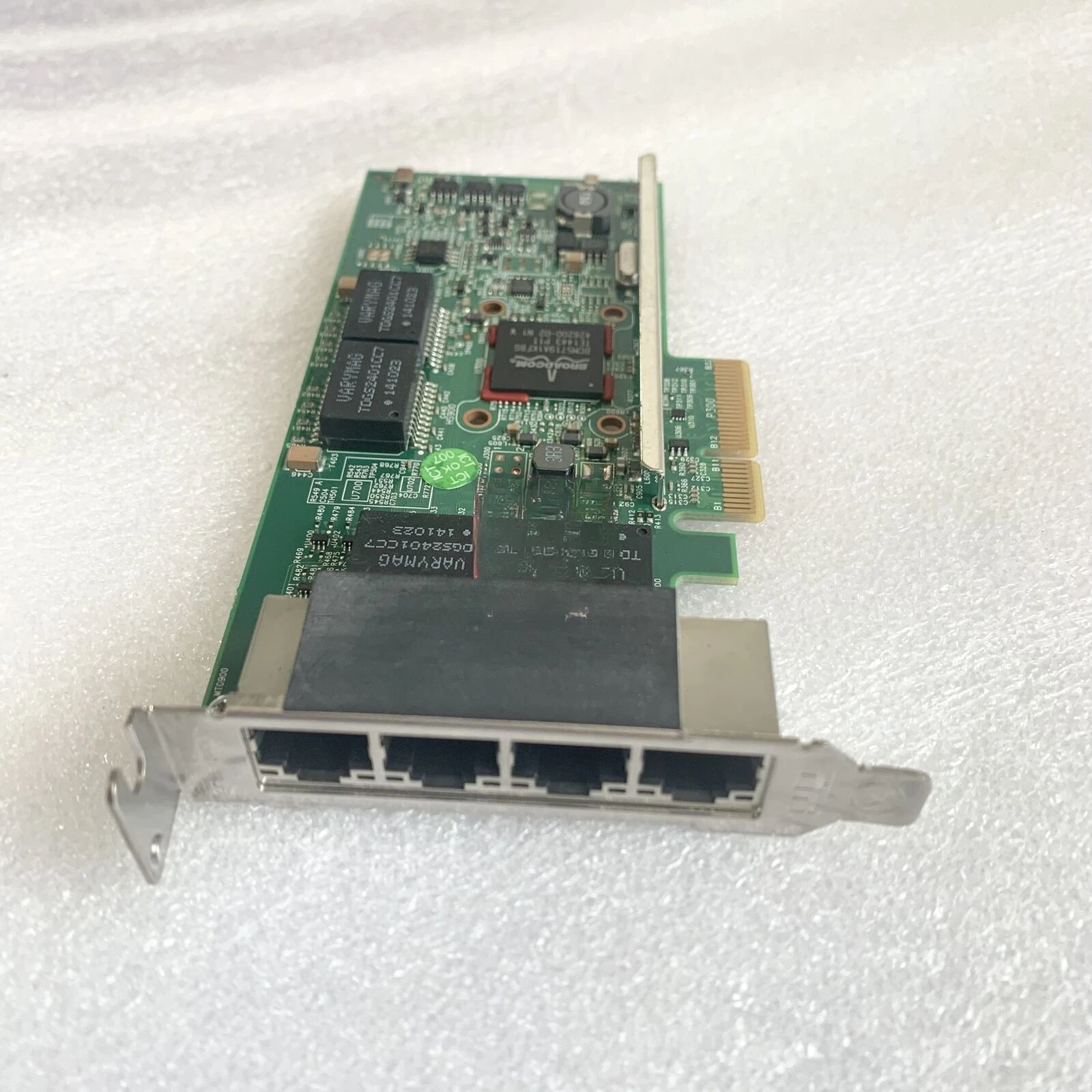 Для Dell BCM5719 Brodcom 4-портовая гигабитная сетевая интерфейсная карта KH08P TMGR6 HY7RM Б/у