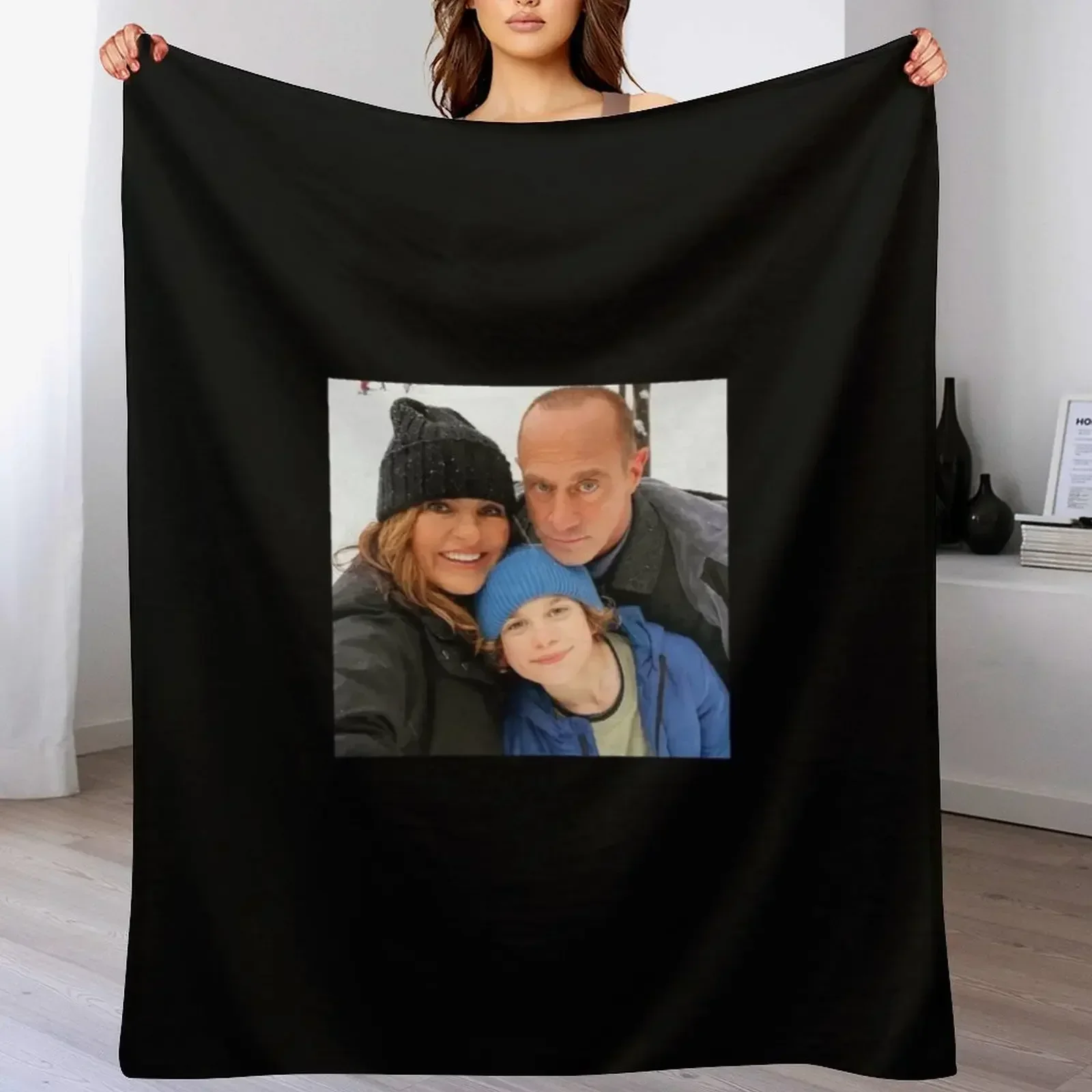 Наклейка Olivia Noah &amp Elliot декоративное одеяло в мягкую клетку термоодеяла