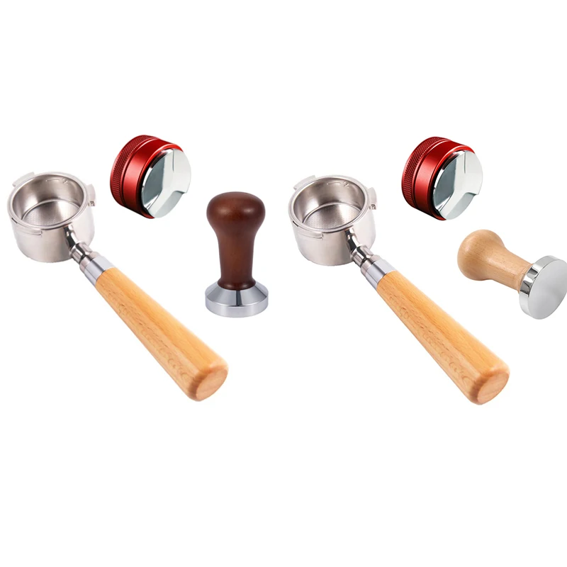 

51 мм портативная Профессиональная Кофемашина для эспрессо для Delonghi EC680/EC685 с 2 шт. 51 мм кофемолка