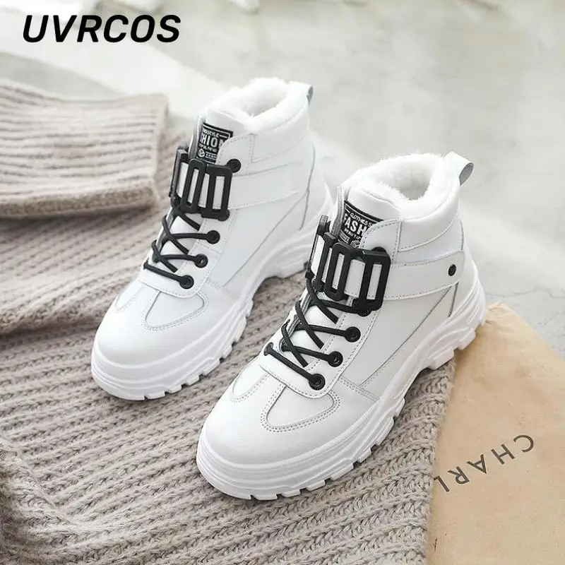 Winter Outdoor Snow Boots 2022 New Style High-top Casual Waterproof Fashion Warm Cotton Women Shoes