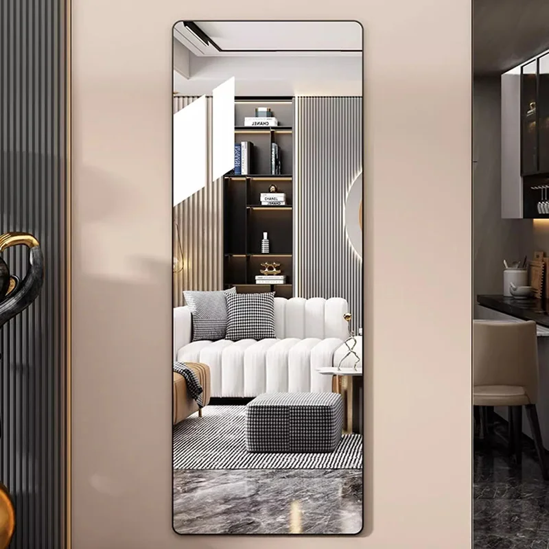 

Bathroom Wall Mirror Makeup Aesthetic Women Luxury Bedroom Mirror Shower Long House Specchio Da Parete Nordic Home Decor