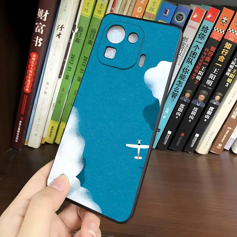 Чехол для телефона Airplane Route Desian Xiaomi 11 12 13 14 Ultra T Pro Lite POCO M6 X6 X5 F6 F5 силиконовый мягкий