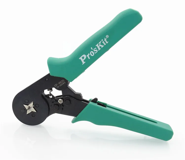 Pros'kit CP-462G Tube-Type Terminal Crimping Pliers Terminal Pliers Crimping Pliers Crimping Pliers 4-Sided CP462G