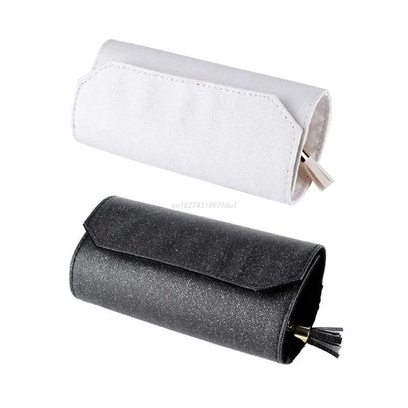

Portable Travel Jewelry Box Suitable for Earrings Bracelets Necklaces Watches