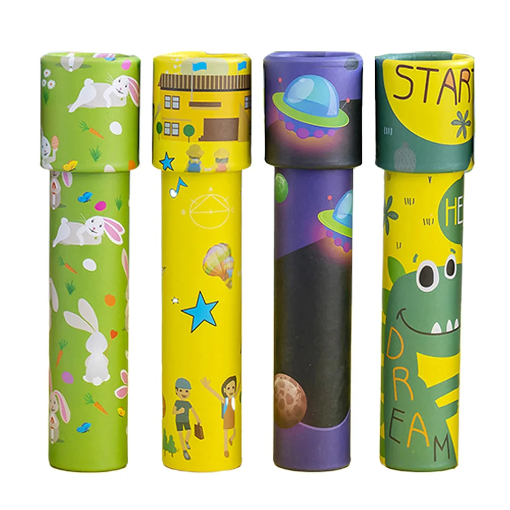 

4 Pcs Kaleidoscope Educational Toys Kids Kaleidoscope Funny Plaything Childrens Toys Kaleidoscope Toy Kaleidoscope Paper