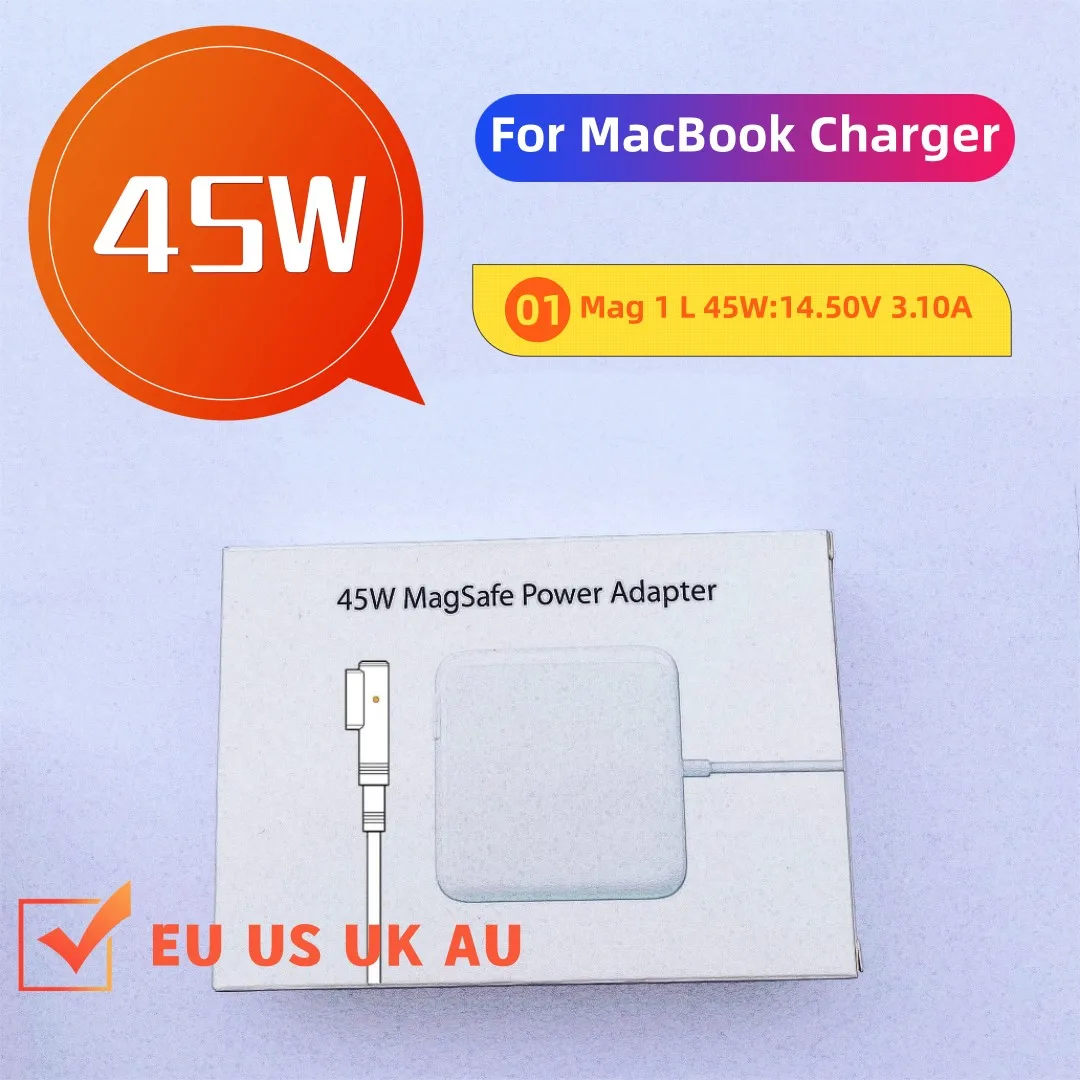 

Наконечник L 45 Вт для apple Macbook Air 11 "13" A1244 A1374 A1304 A1369 A1370 14,5 в а зарядное устройство для ноутбука