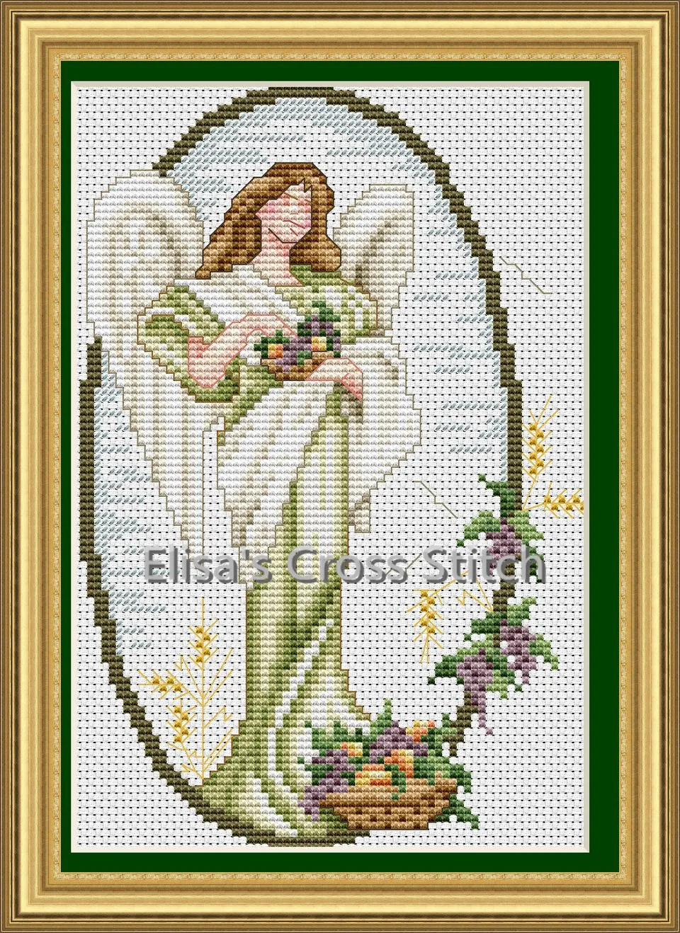 

SJ038D Stich Cross Stitch Kits Craft Packages Cotton Seasons Painting Counted China DIY Needlework Embroidery Cross-Stitching