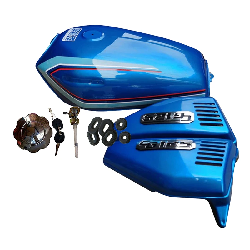 

Топливный бак для мотоцикла Honda Dayang Haojin Jialing Qianjiang Skygo Haojin CG125 CG150 CG200 с боковой крышкой крышка бака Топливный Кран