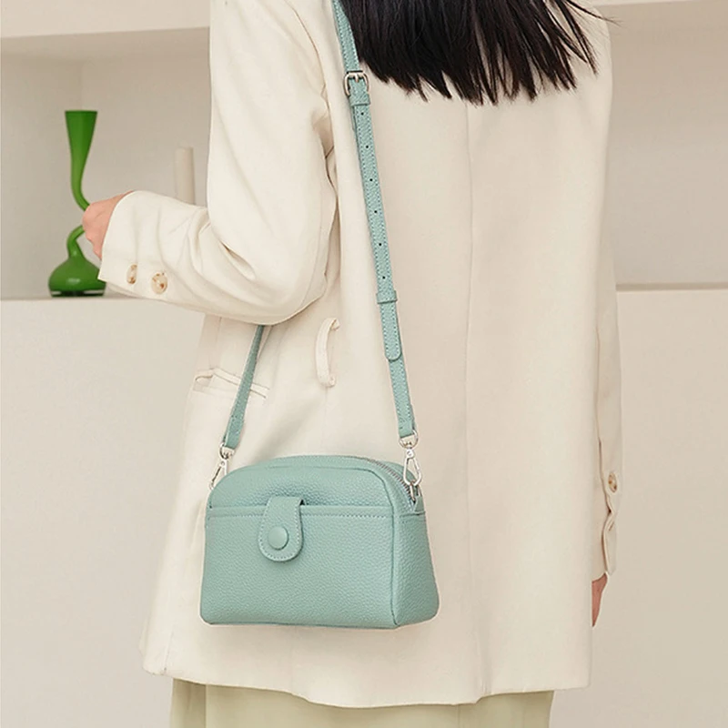 

Сумка кросс-боди Женская из ПУ кожи, маленький кошелек и сумочка роскошного дизайна для телефона, простой ранец