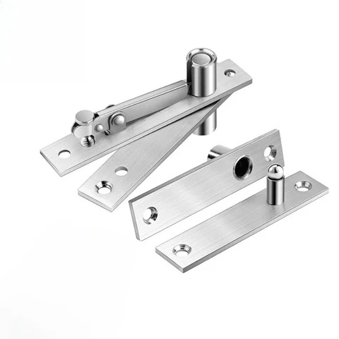 Скрытые дверные петли из нержавеющей стали 304. 360° °   Вращающаяся сверхмощная поворотная петля Невидимая поворотная дверная фурнитура для дверной книжной полки