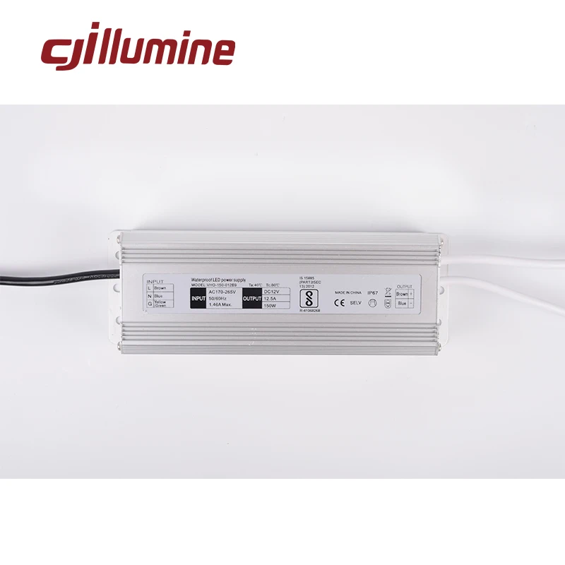 12v power supply  Constant voltage 150W200W250W300W Low voltage  lamp with IP67 protection level LED waterproof DC power supply