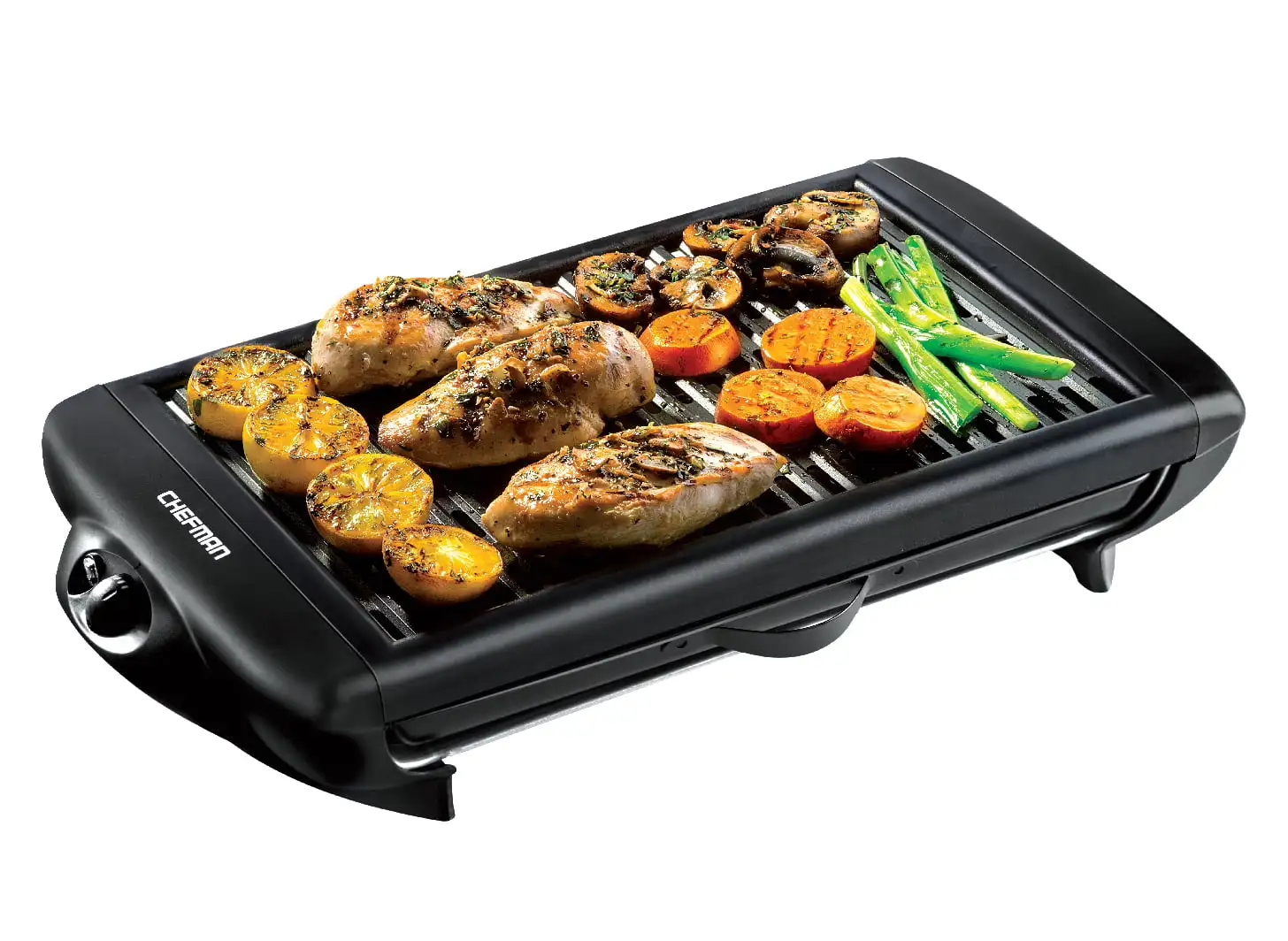 

Electric Smokeless Indoor Grill with Non-Stick Coating, Black