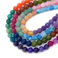 seven chakras energy bead natural stone necklace bead 6mm 8mm 10mm round healing bracelet beads for jewelry making diy accessory