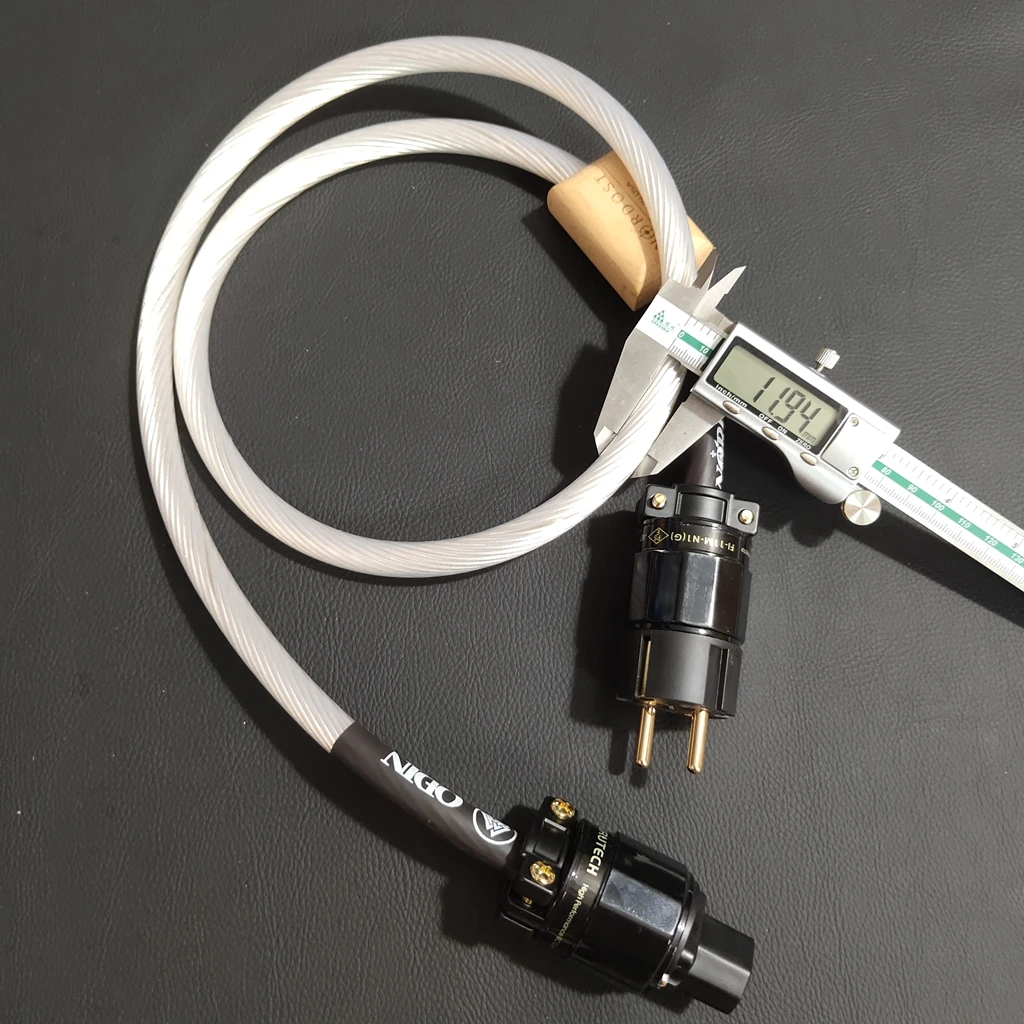 Высококачественный Кабель питания Nordost Odin с покрытием из стерлингового серебра 7N