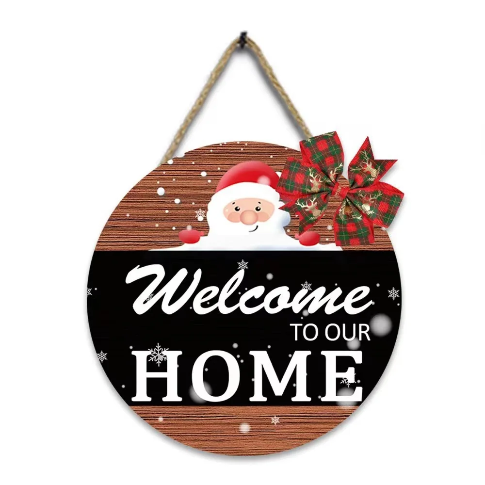 Настенное украшение настенное подвесное для рождественской вечеринки дверной