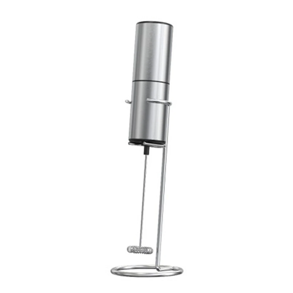 

Handheld Milk Frother Egg Beater Whisk Mixer Foamer Coffee Maker Chocolate Cappuccino Maker Foam Maker Blender,Silver