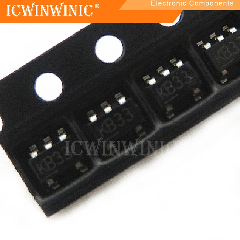 10 шт. Шелкография MIC5205-3.3YM5: KB33