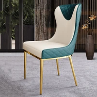 salon styling chair dining rooms gold luxury leather nordic dining chair fashionable sedie da pranzo kitchen furniture cc50cy