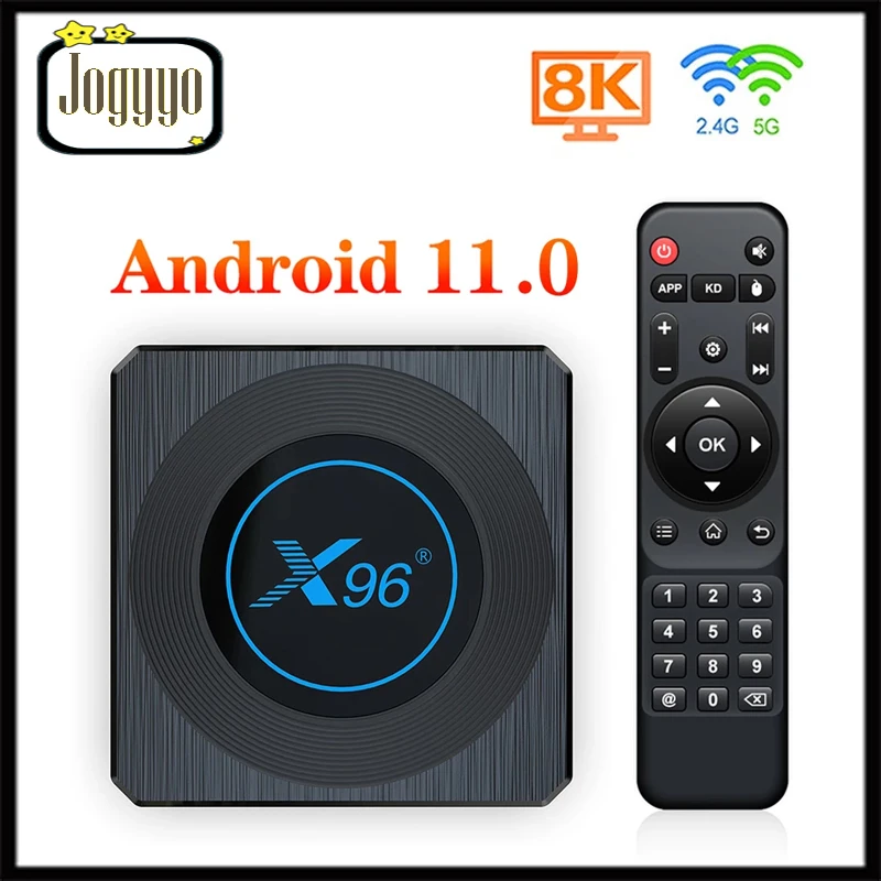 

Приставка Смарт-ТВ Amlogic S905X4 X96 X4 с RGB-подсветкой, 4 + 64 ГБ, Wi-Fi
