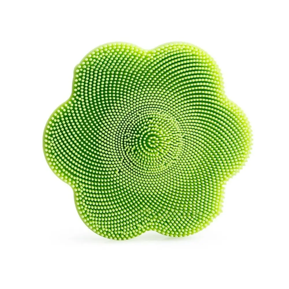 Силиконовая щетка для очищения лица пояс-присоска отшелушивающий скраб ухода за