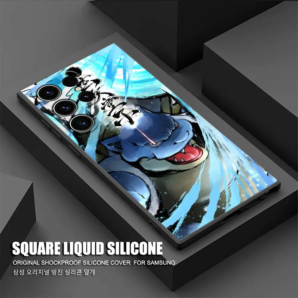 Чехол для телефона с покемоном из аниме Samsung Galaxy S24 Ultra чехол S23 S21 S20 FE S22 9 Plus Note 20