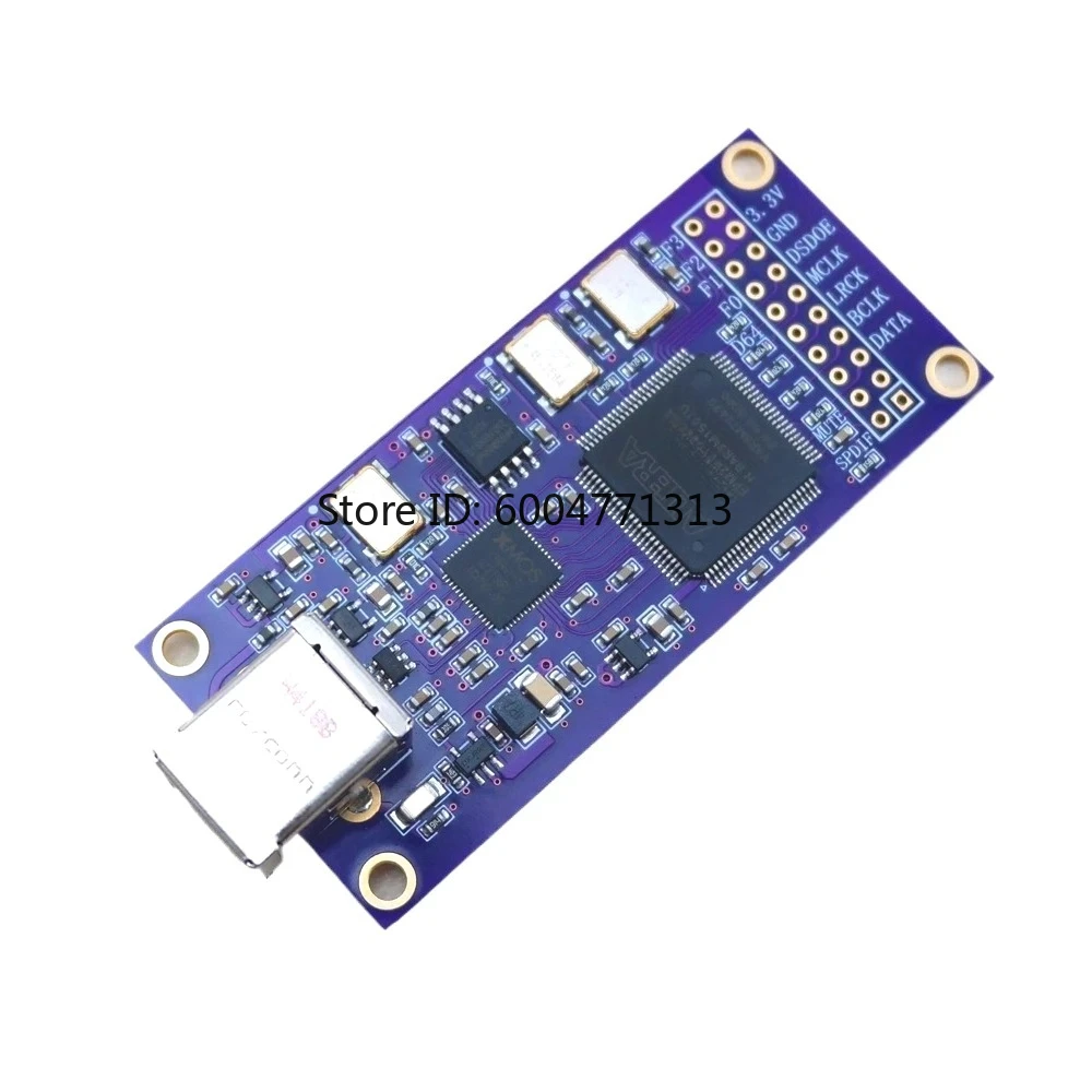 Фото Цифровой интерфейсный модуль XMOS XU316 CPLD USB, аудиокарта HiFi, поддержка 768K PCM DSD512, совместимость с Amanero №2