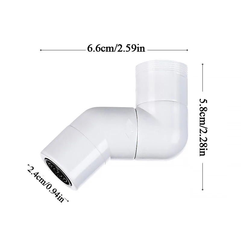 

Rotatable 360 Faucet Kitchen Accessories Shower Tap Water Saving Universal Connector Extender Bathroom Accessories
