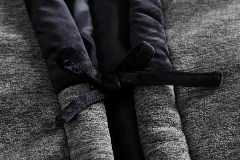 Пижама-кимоно Hanten Мужская/Женская винтажная теплая ватная пижама из хлопка в