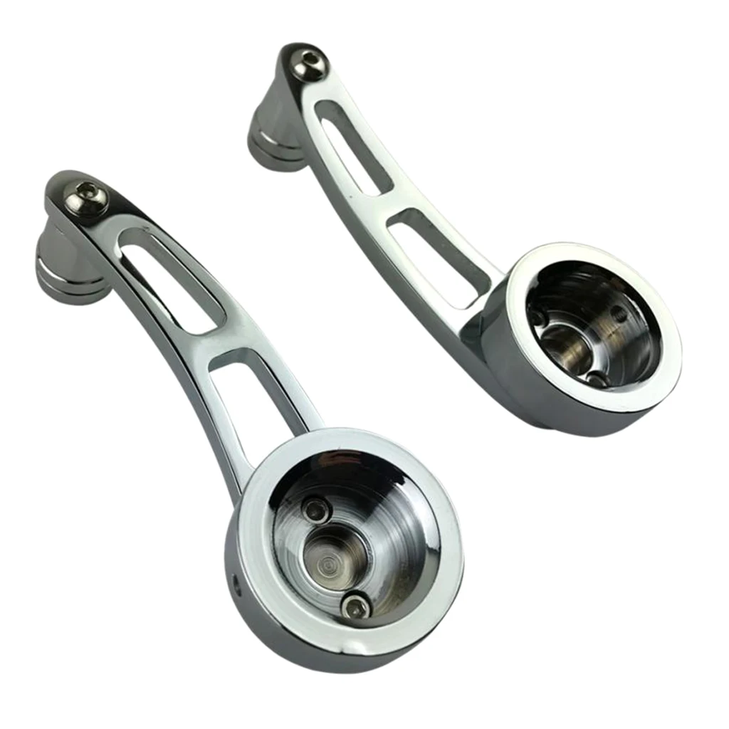 

Universal Aluminum Car Window Crank Winder Door Handle Kit Left Right Racing