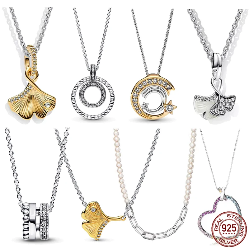 Лидер продаж, элегантное ожерелье из стерлингового серебра 925 пробы с листьями пряника «один лист знает осень», оригинальное Очаровательное украшение «сделай сам» Лидер продаж, элегантное ожерелье из стерлингового серебра 925 пробы с листьями пряника «один лист знает осень», оригинальное Очаровательное украшение «сделай сам»