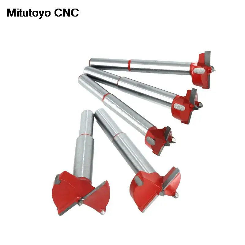 

1pc 15mm-60mm Forstner Drill Bit Woodworking Hole Saw Cutter Hinge Boring Bits Round Shank Tungsten Carbide Opener Wood Cutters