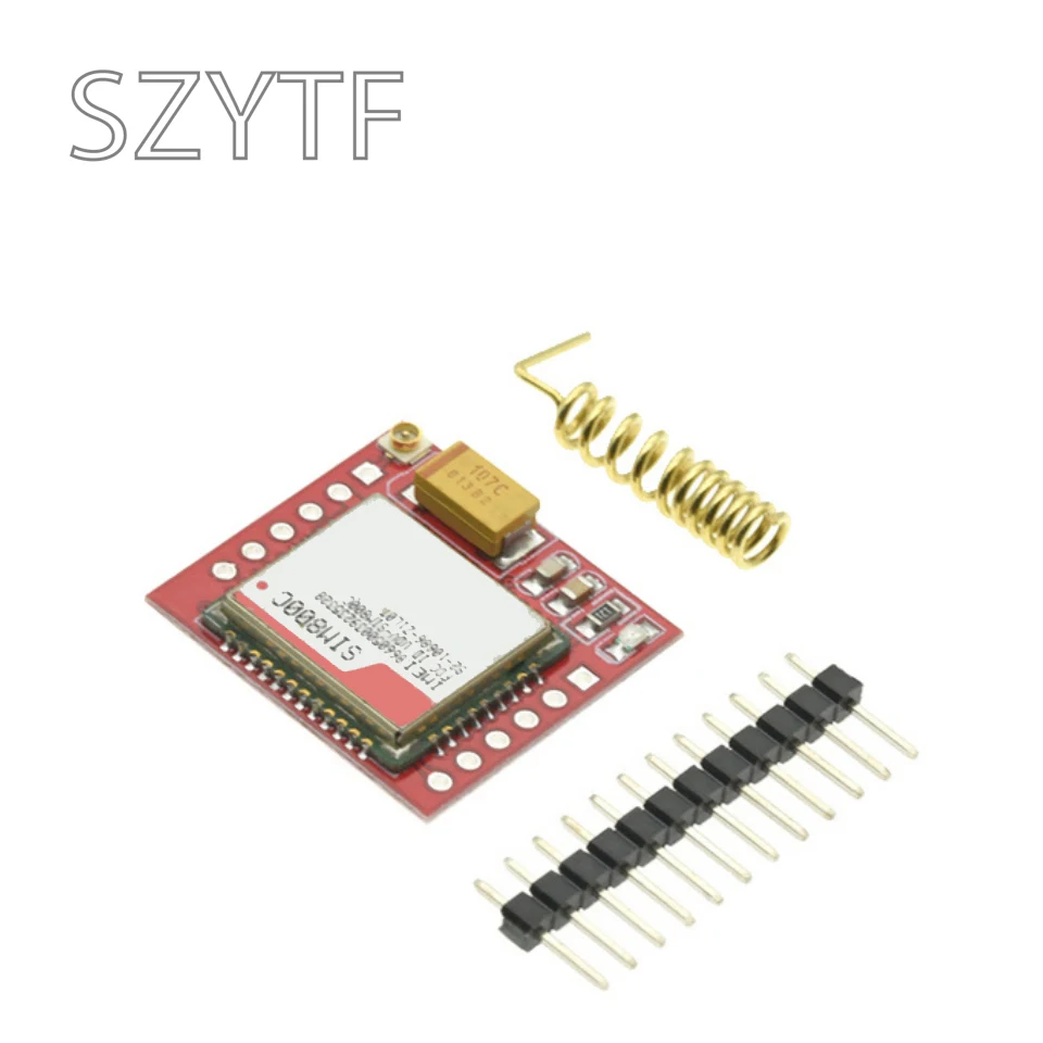 SIM800 SIM800C GSM GPRS модуль 5 В/3 3 В TTL макетная плата IPEX с Bluetooth и TTS STM32 C51