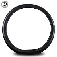 universal 38cm pu leather car steering wheel cover tecnologia with d type for bmw car wheel cover driver protect