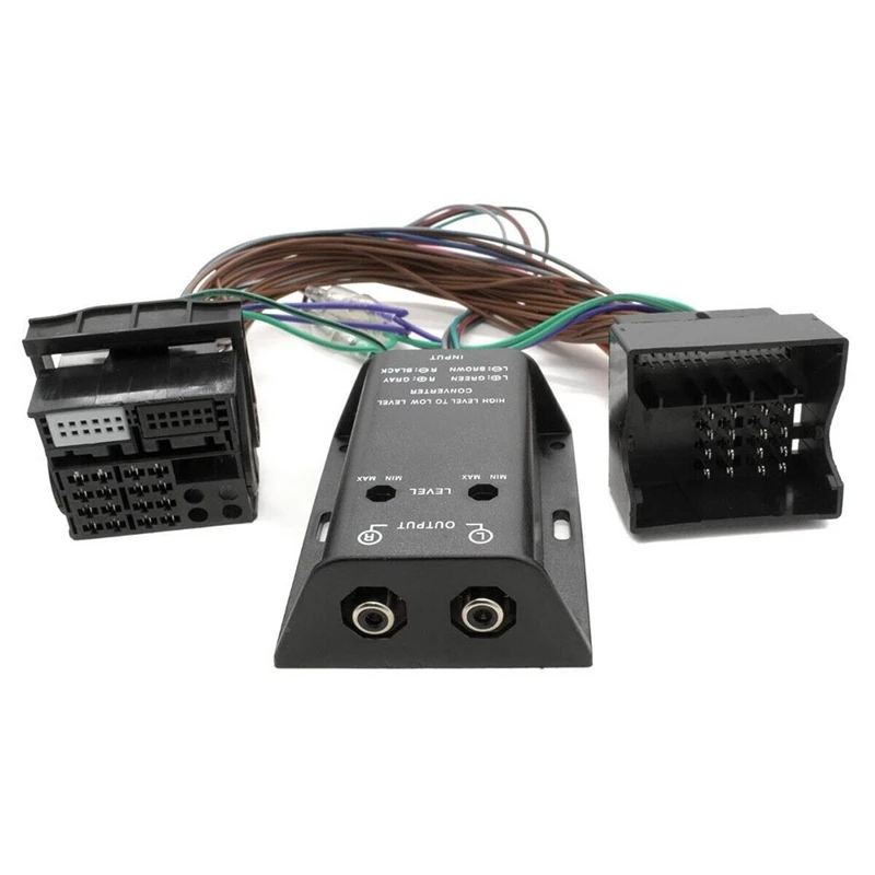 2-канальный адаптер высокой и низкой частоты запасные аксессуары для радиоприемника Quadlock для VW, BMW, Seat, Skoda, Ford