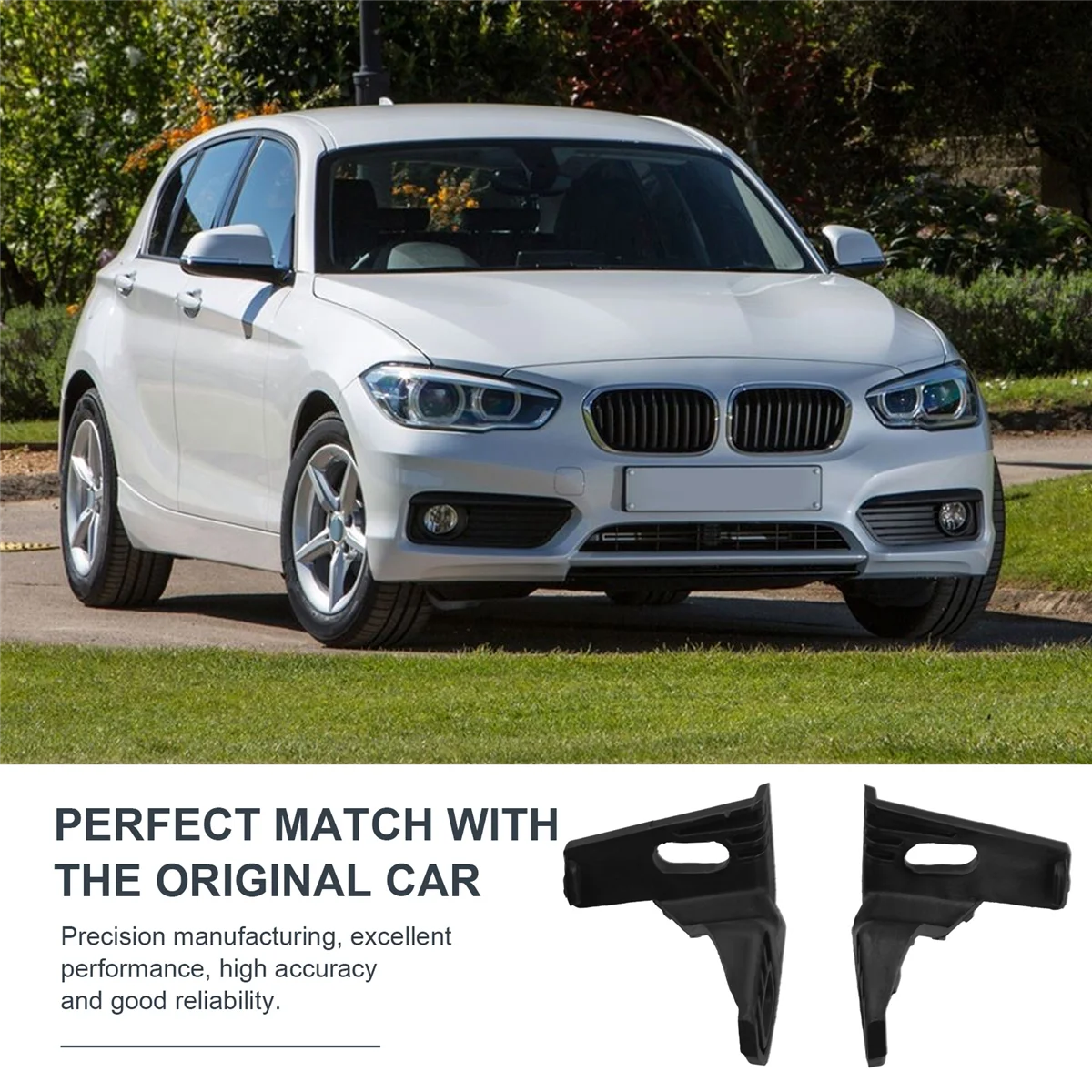 1 пара кронштейнов передней фары для BMW F20 F21 F22 F87 M2 51647273066 51647273065