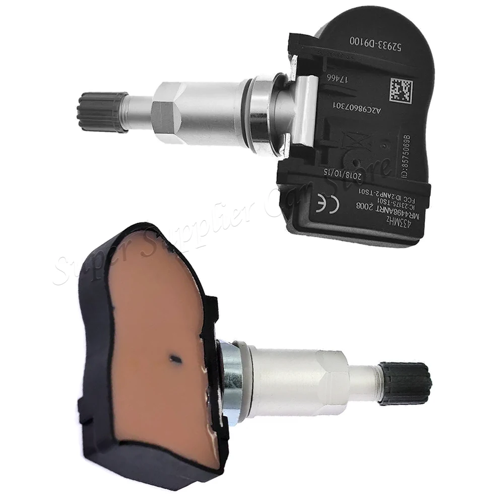 52933D9100 для Hyundai Elantra Genesis Ioniq Santa Kona Kia Soul Sorento Optima 433 МГц TPMS замена датчиков давления в