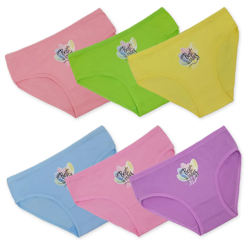 

Hot Selling New Panties Cotton 1pc/Lot Children's Briefs Stock Girls Boxer Underwear Cartoon Printed 85076