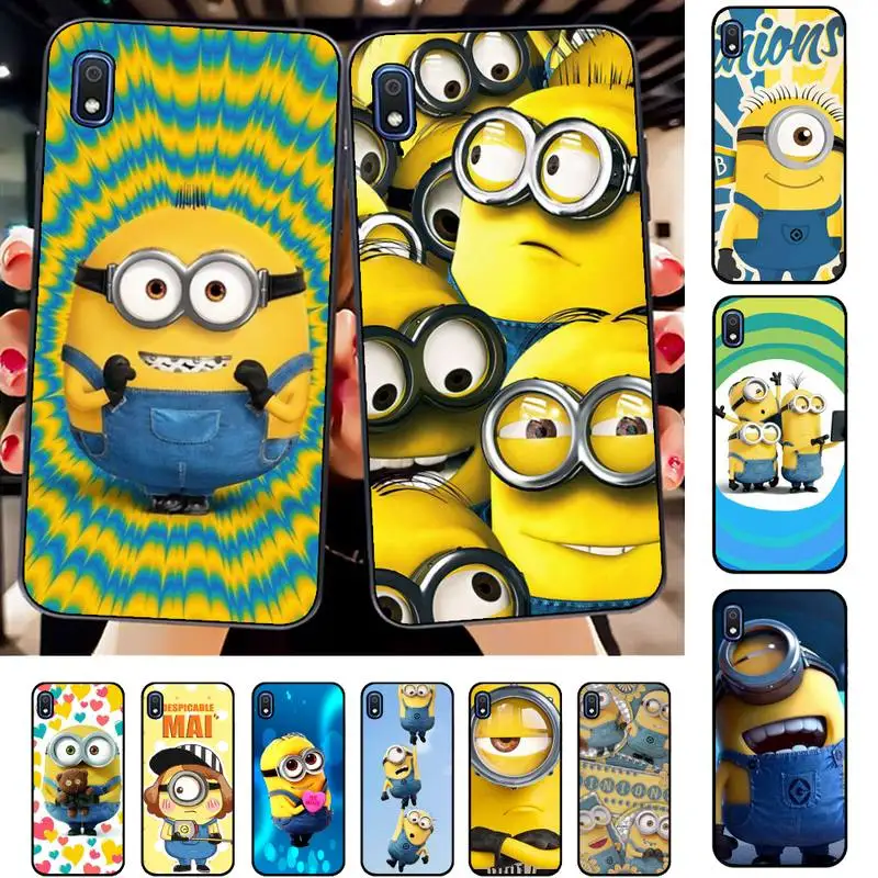 

Cartoon L-Lovely M-Minions Phone Case for Samsung A51 01 50 71 21S 70 31 40 30 10 20 S E 11 91 A7 A8 2018 Cover