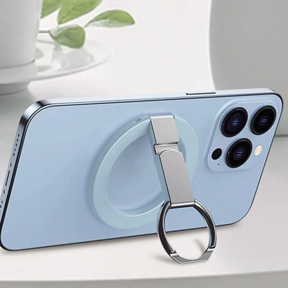 

Phone Bracket Multi-angle Adjustable Removable Metal Magnetic Phone Mount Finger Phone Supplies Finger Universal Smartphone