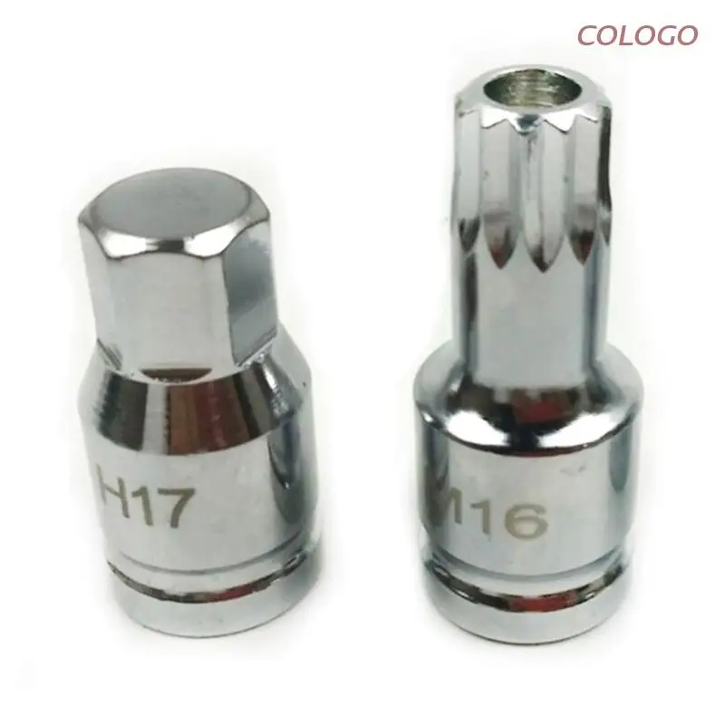 

Oil Bottom Drain Screw Wrench H17 M16 66.1x22.4mm/2.6x0.88'' H17 Repairing Tools D0LD