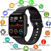 2021 smart watch men women full touch blood pressure monitor waterproof sport smartwatch bluetooth call for android ios clock
