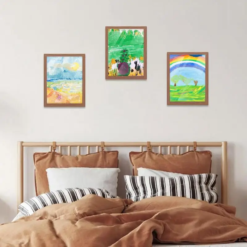 

Floating Picture Frames Double Sided Picture Frames Vintage Artwork Pressed Flower Display Frame For Home And Office