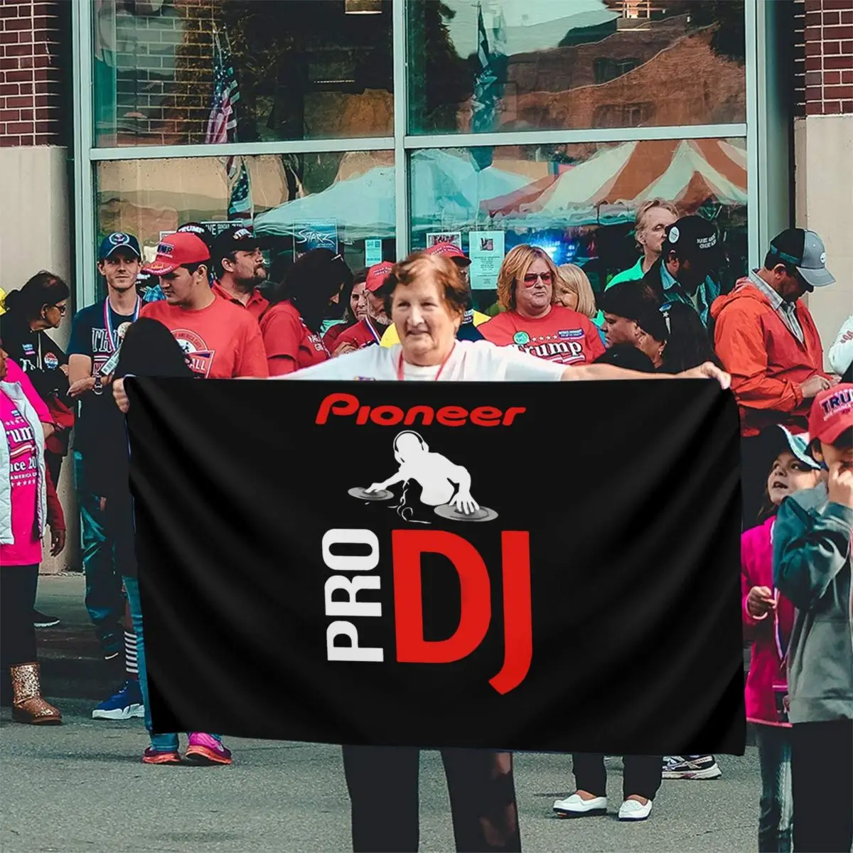 Флаг с логотипом Pioneer-Pro Dj Music 11 полиэстер принтом баннер для гоночных автомобилей