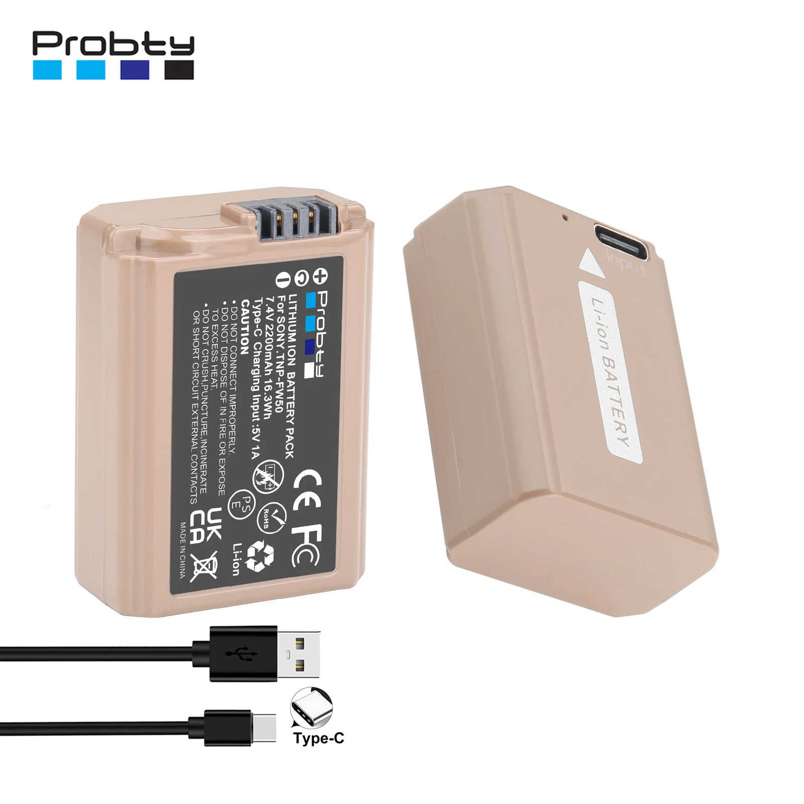 NP-FW50 NP FW50 аккумулятор с зарядным устройством типа C для Sony ZV-E10, Alpha A6400 A6000 A6300 A6500 A5100 A7 A7II A7RII A7SII A7S