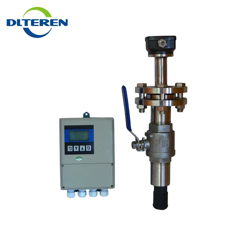 

Insertion Type Water Flow Meter Electromagnetic Magnetic Flowmeter In Conductive Liquid Teren