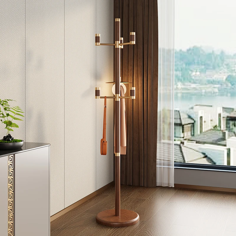 Скандинавские напольные вешалки для пальто органайзер прихожей стеллажи