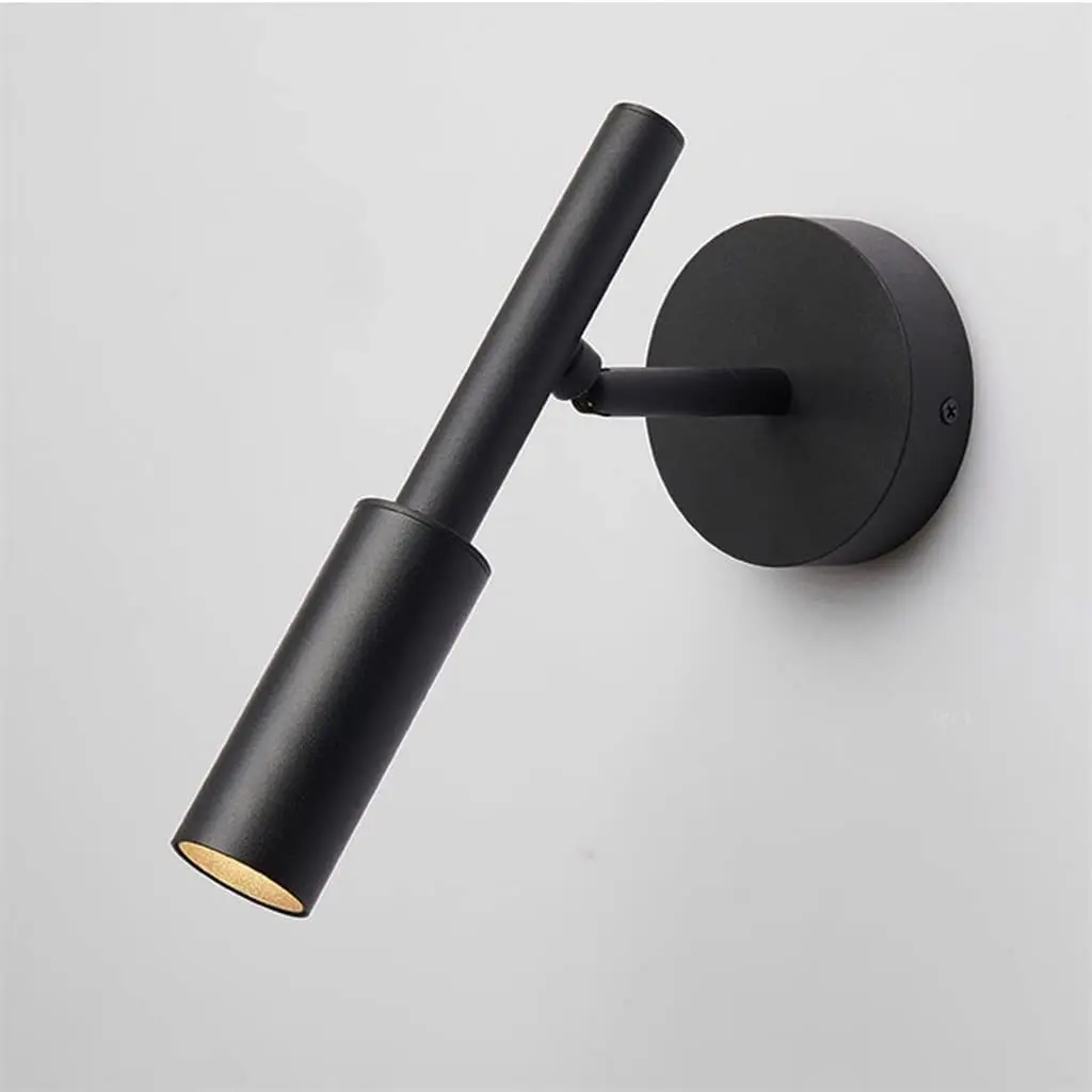 

Minimal Bedside Wall Lamp 7W Wall Light For Bedroom Background Living Room Reading Lamp Nordic Creative Design Modern Wall Lamp